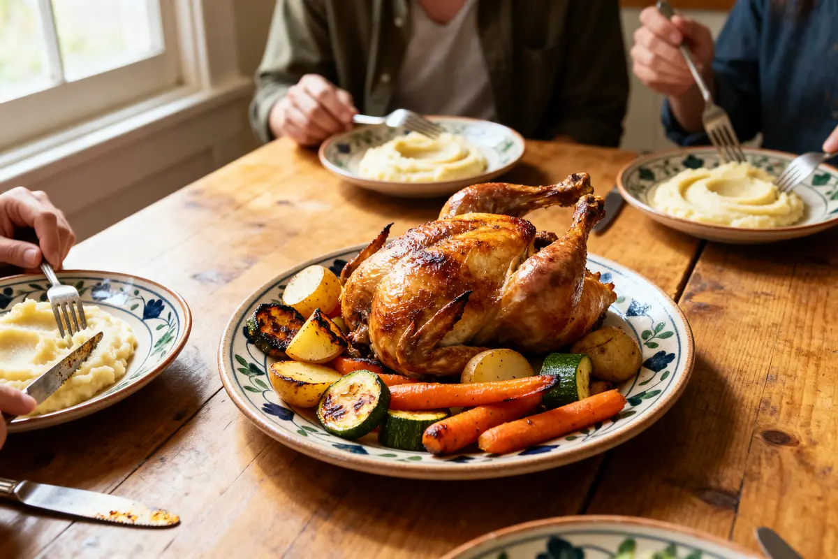 Accompagnement du poulet rôti : 10 idées simples et délicieuses