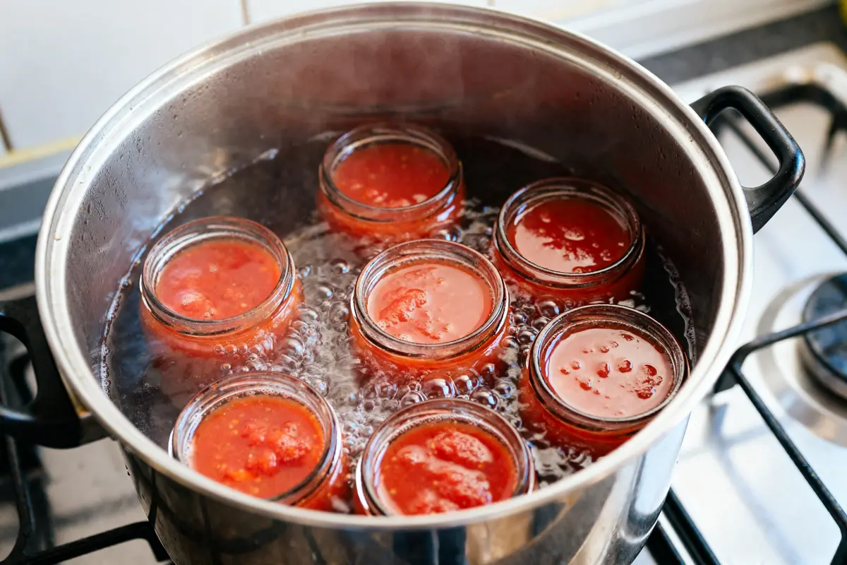 Temps de stérilisation de la sauce tomate : Guide facile et rapide